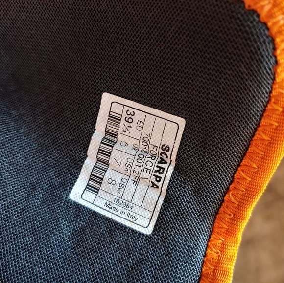 Scarpa climbing shoes NWOT - Picture 6 of 8